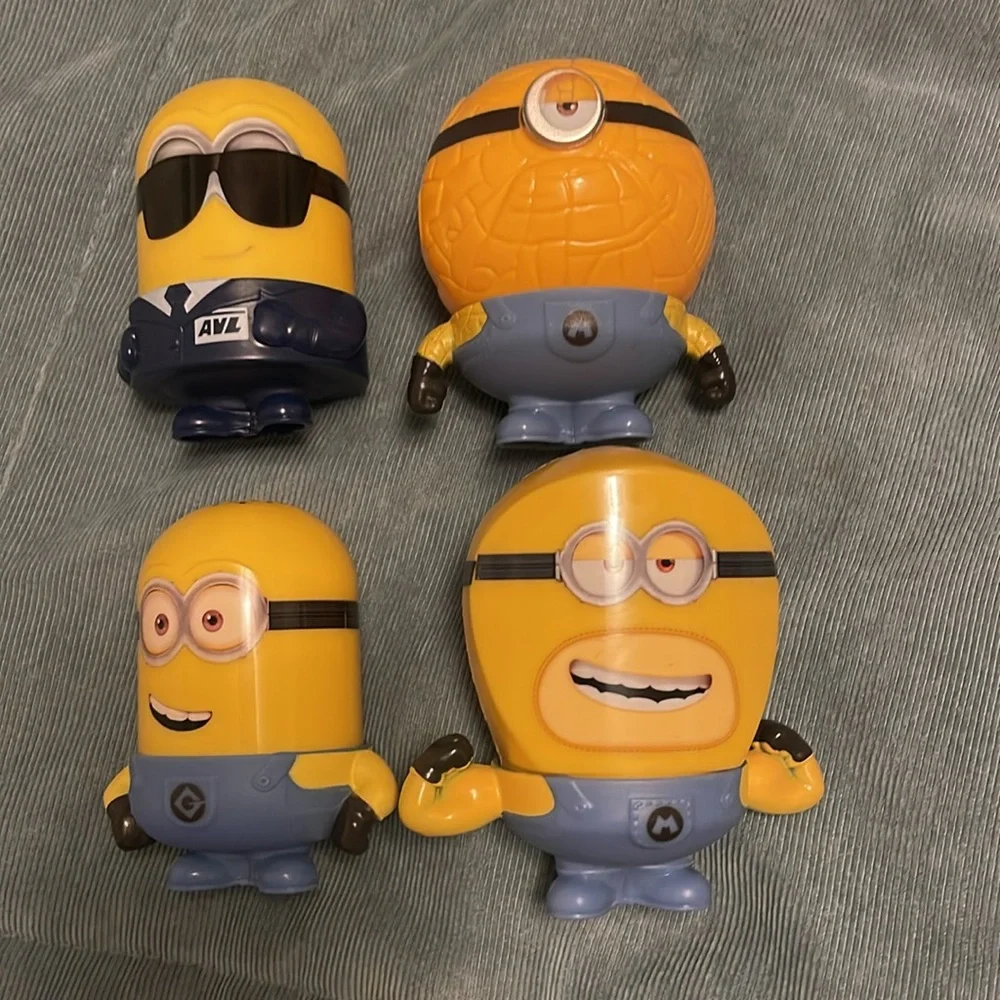 Minions Collectible Figures and Plastic Cups Set from McDonald’s